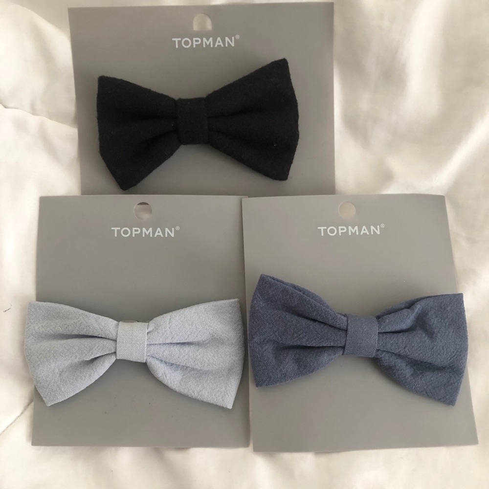 ✨ Bundle of 3 Clip on Bow ties
